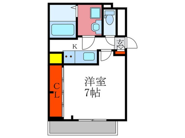 アロッジオ長岡京の物件間取画像